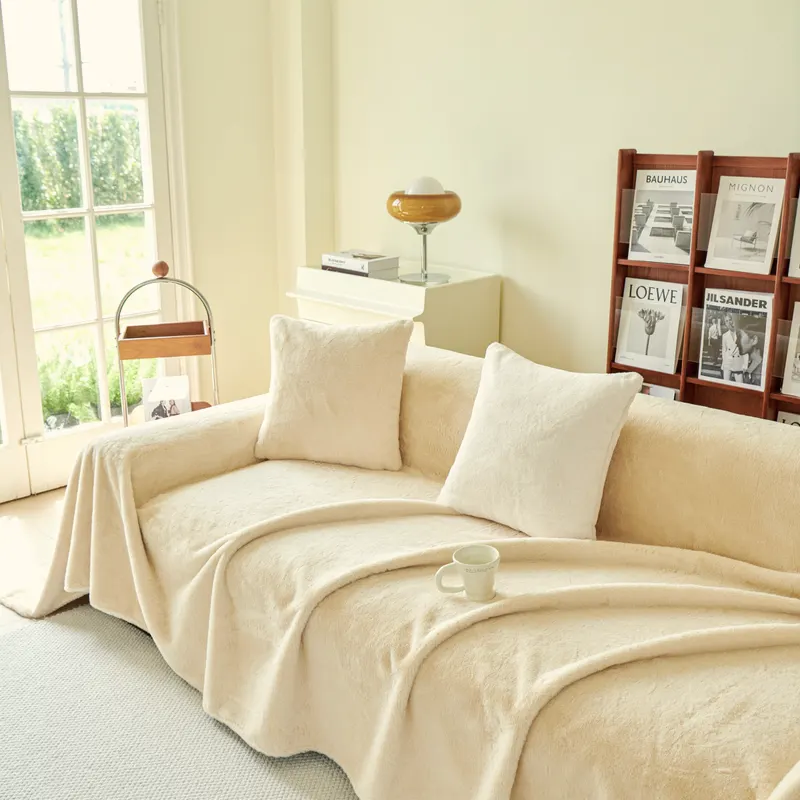 cushions on a low sofa, two shades together