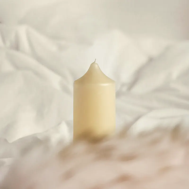 soy candle in a glass