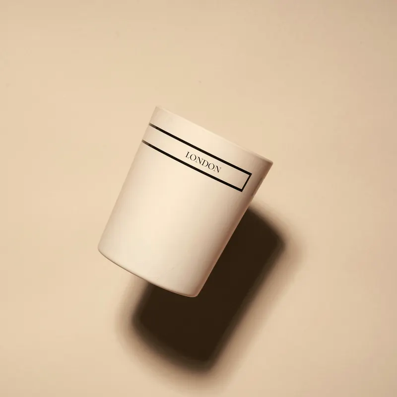 soy candle in a glass