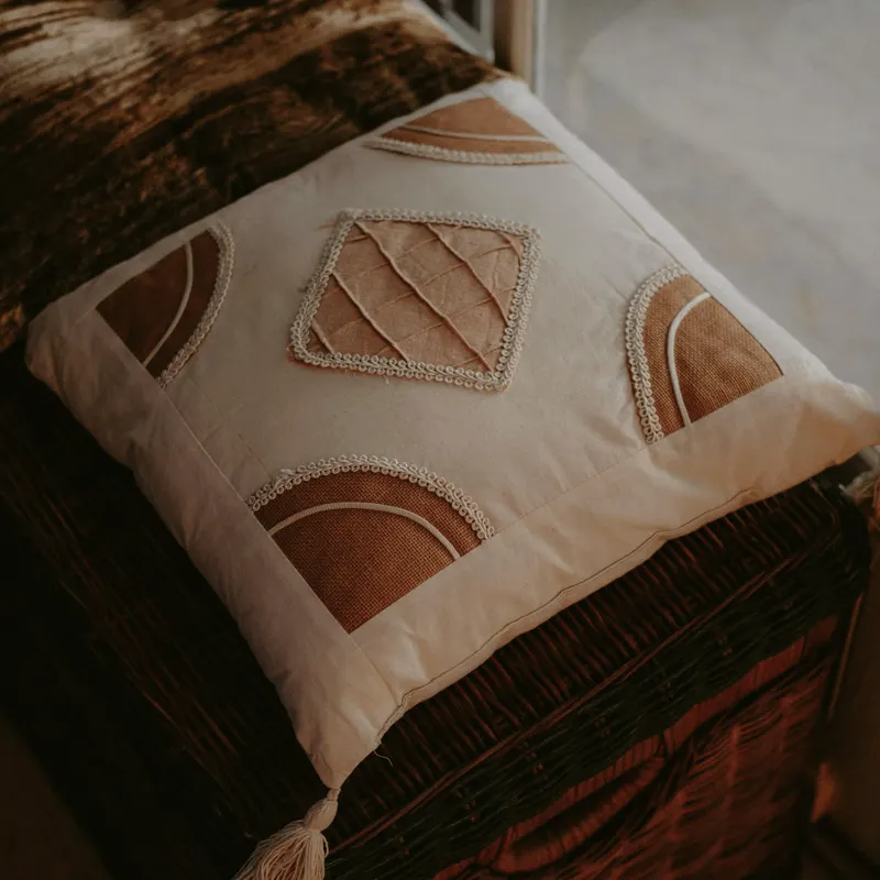 patchwork cushion cover